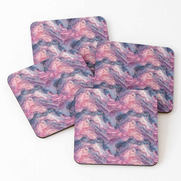 Item preview, Luxurious Purple and Pink Fluid Marble Pattern designed and sold by NTGUILTY.