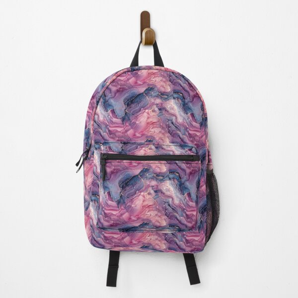 Item preview, Luxurious Purple and Pink Fluid Marble Pattern designed and sold by NTGUILTY.