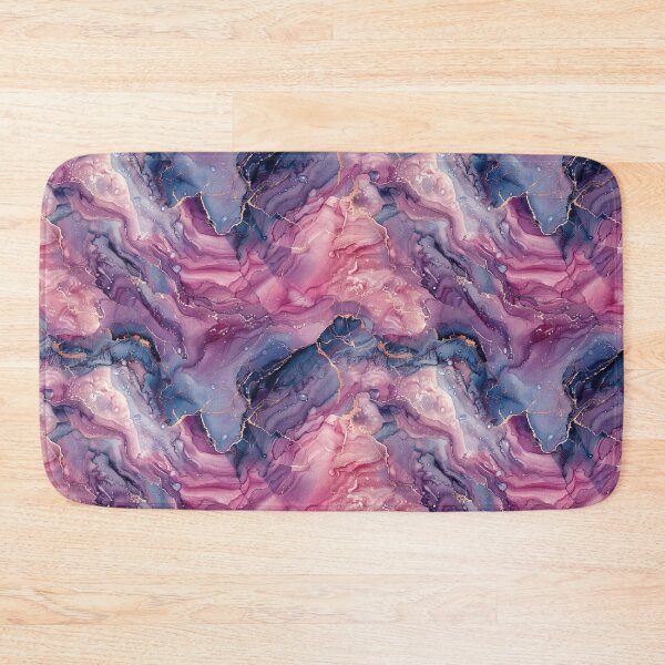Item preview, Luxurious Purple and Pink Fluid Marble Pattern designed and sold by NTGUILTY.
