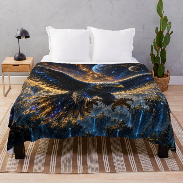 Item preview, Cosmic Eagle—Guardian of the Celestial Realm designed and sold by ZYVARENNE.