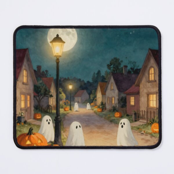 Item preview, Cozy Vintage Storybook Halloween Village designed and sold by Zeph1.