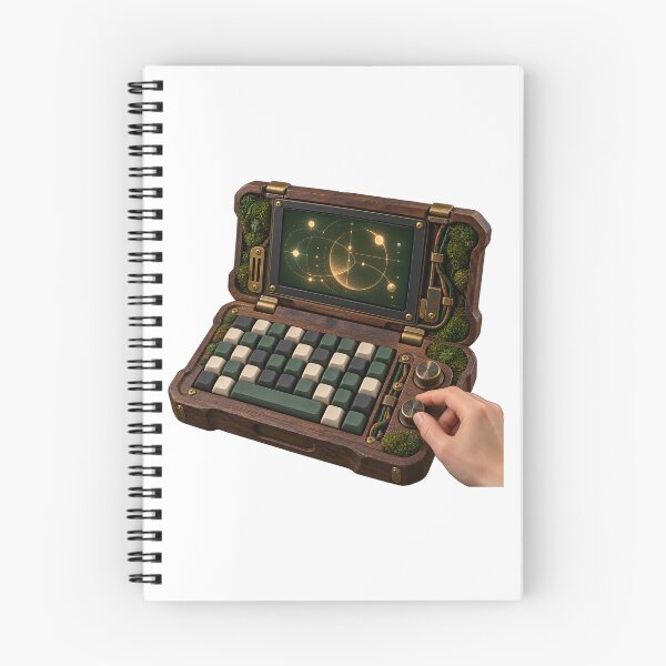 Item preview, Handbuilt Moss Cyberdeck Maker Rig designed and sold by Philippa Shop.