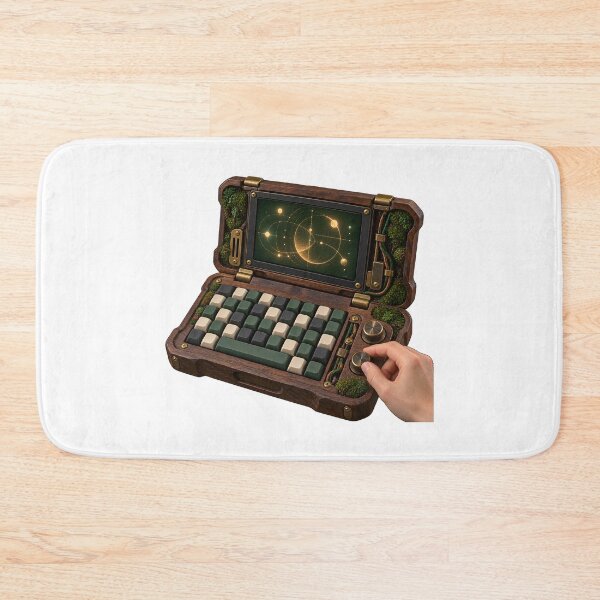 Item preview, Handbuilt Moss Cyberdeck Maker Rig designed and sold by Philippa Shop.