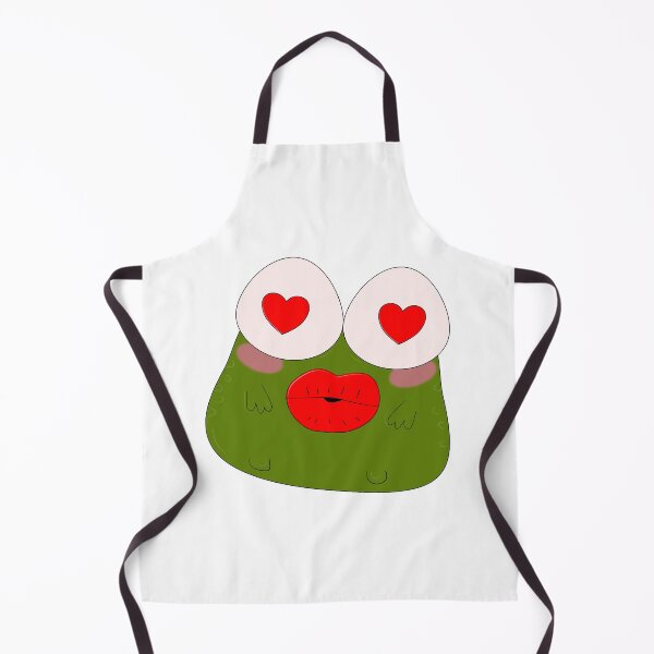 Item preview, Cute Love Frog Sticker | Kawaii Frog with Heart Eyes designed and sold by ForcePrint.