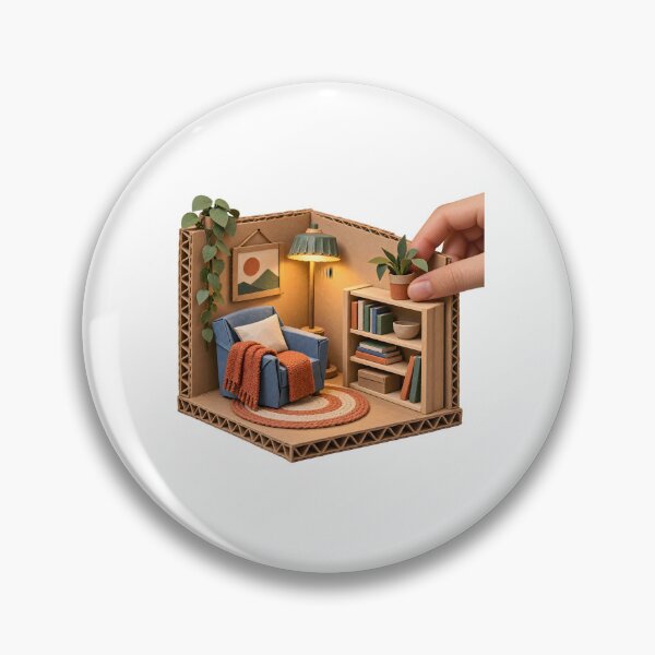 Item preview, Upcycled Cardboard Miniature Room Maker designed and sold by Philippa Shop.