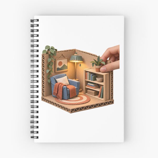 Item preview, Upcycled Cardboard Miniature Room Maker designed and sold by Philippa Shop.