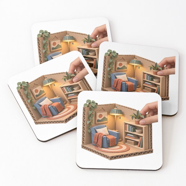 Item preview, Upcycled Cardboard Miniature Room Maker designed and sold by Philippa Shop.