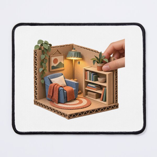 Item preview, Upcycled Cardboard Miniature Room Maker designed and sold by Philippa Shop.