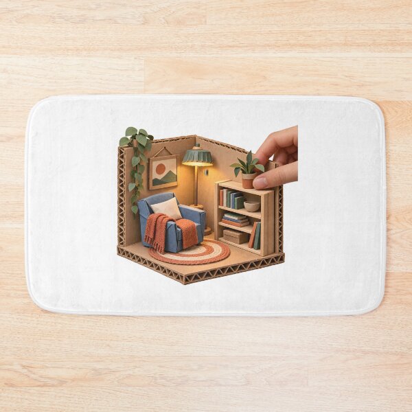Item preview, Upcycled Cardboard Miniature Room Maker designed and sold by Philippa Shop.
