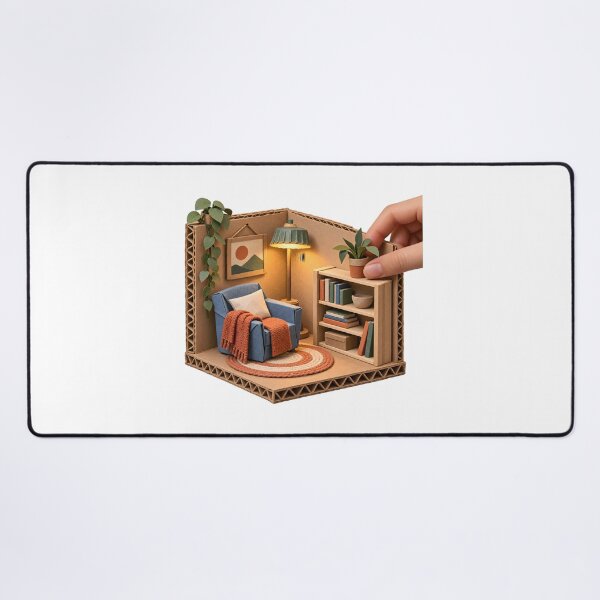 Item preview, Upcycled Cardboard Miniature Room Maker designed and sold by Philippa Shop.