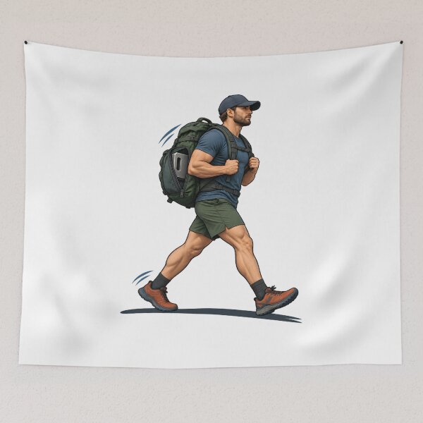 Item preview, Weighted Walking Ruck Trail Athlete designed and sold by Philippa Shop.