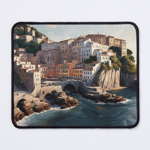 Item preview, Cliff Town designed and sold by Undersea Ai Art.
