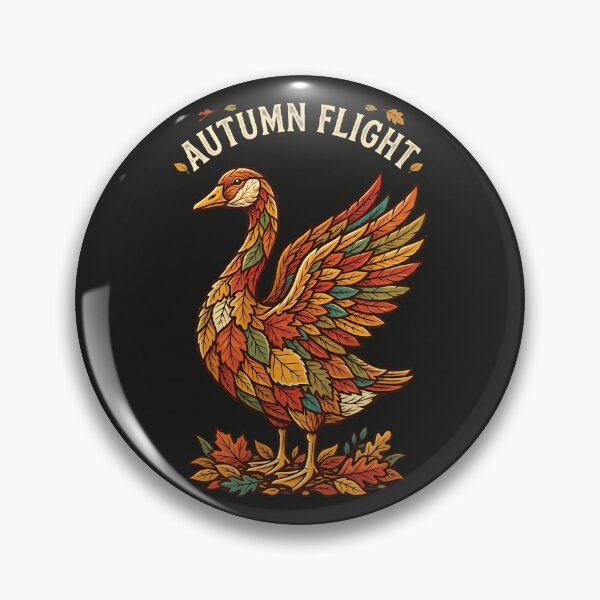 Artikelvorschau, Autumn goose - Autumn flight - Autumn design animals entworfen und verkauft von ParadoxParadox.