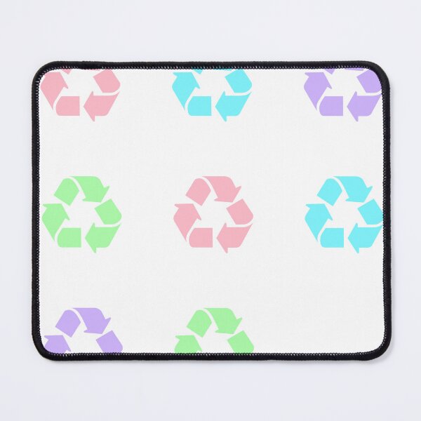 Item preview, Recycling Symbol Pastel Colors Sticker Pack/Sheet- Small Size designed and sold by SlimyFish.