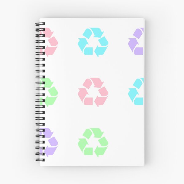 Item preview, Recycling Symbol Pastel Colors Sticker Pack/Sheet- Small Size designed and sold by SlimyFish.