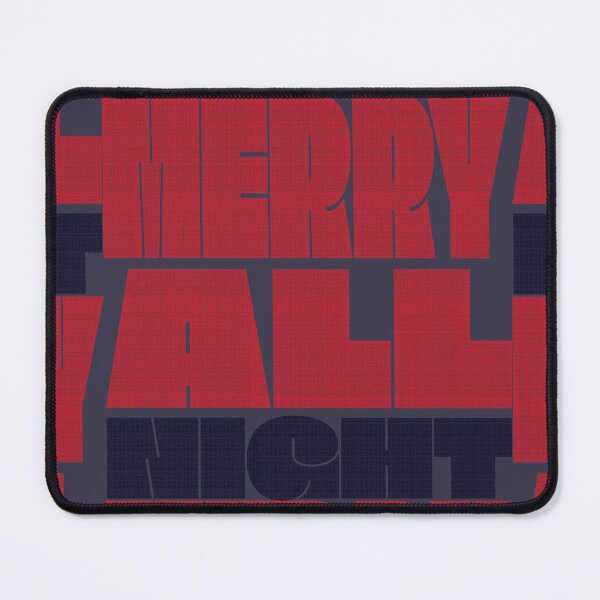 Item preview, Merry All Night - Bold Christmas Typography designed and sold by photossmirnov.