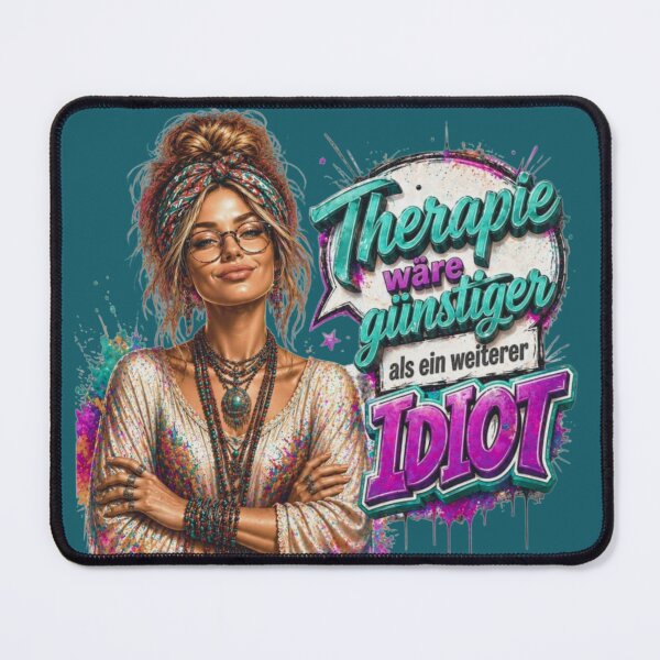 Item preview, Therapy would be cheaper than another idiot. designed and sold by Out of Toxic Studio.
