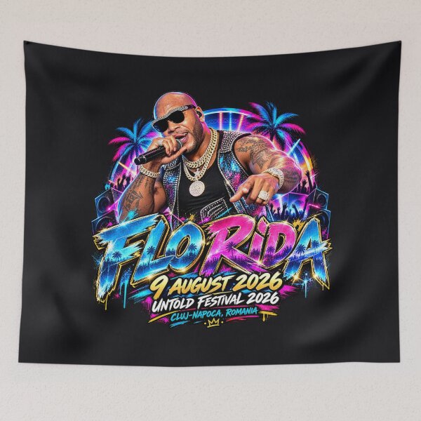 Item preview, Flo Rida Untold Festival 9 August 2026 designed and sold by AndyGordon125.