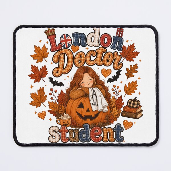 Item preview, Cute London Medical Student Fall Autumn Aesthetic designed and sold by TheChalkyFox.