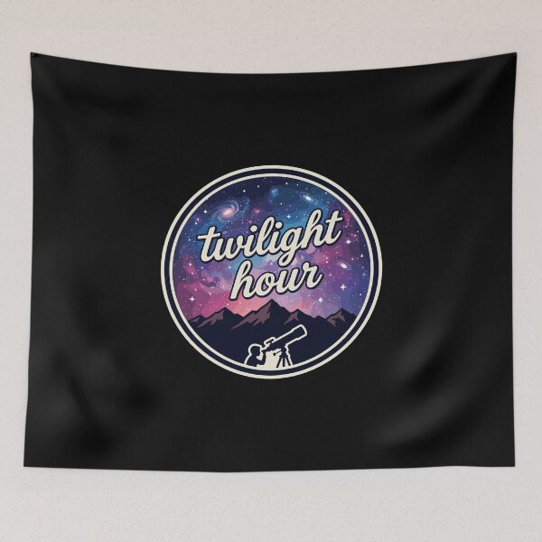 Item preview, Twilight Hour Stargazer Astronomy Space Universe Night Sky designed and sold by PopStars1993.