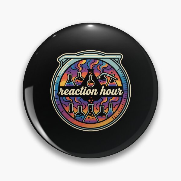 Item preview, Reaction Hour Chemistry Lab Scientist Student Science Teacher designed and sold by PopStars1993.