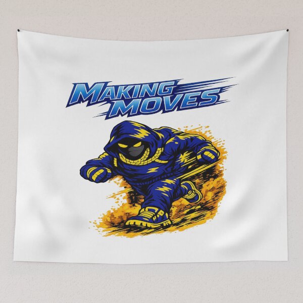 Item preview, Making Moves Lightning Runner - High‑Energy Streetwear designed and sold by FrozenHeat97.