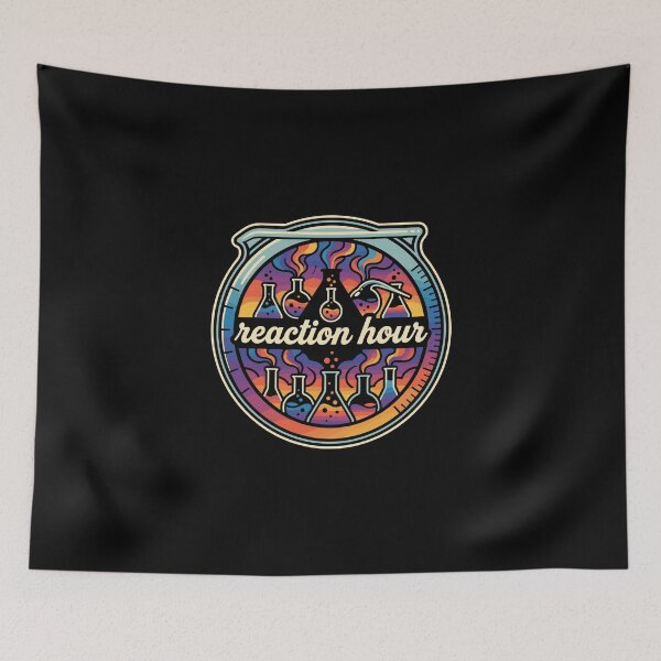 Item preview, Reaction Hour Chemistry Lab Scientist Student Science Teacher designed and sold by PopStars1993.