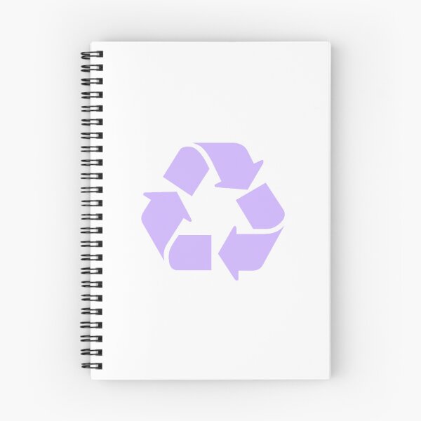 Item preview, Recycling Symbol Pastel Purple designed and sold by SlimyFish.