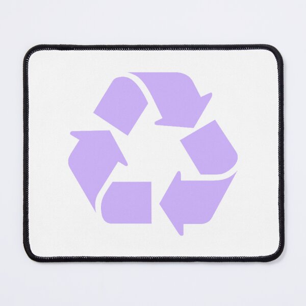 Item preview, Recycling Symbol Pastel Purple designed and sold by SlimyFish.