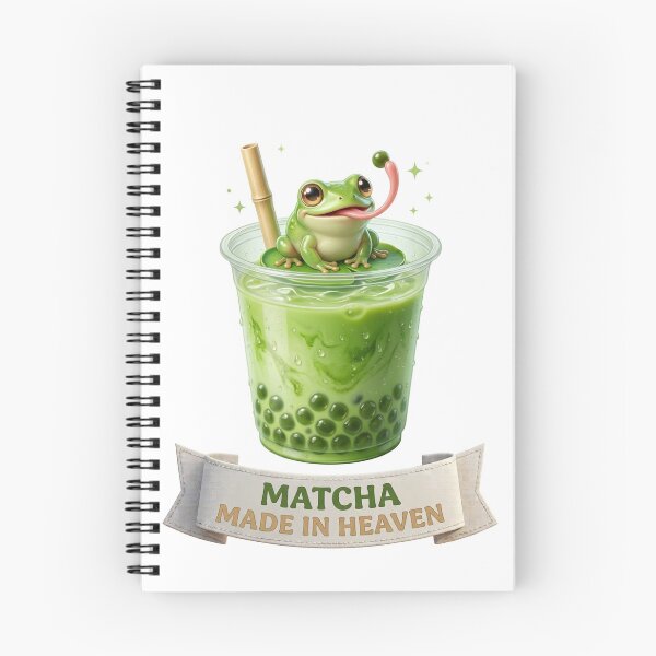 Item preview, Matcha Made In Heaven - Cute Frog Boba designed and sold by LaunchLabs26.