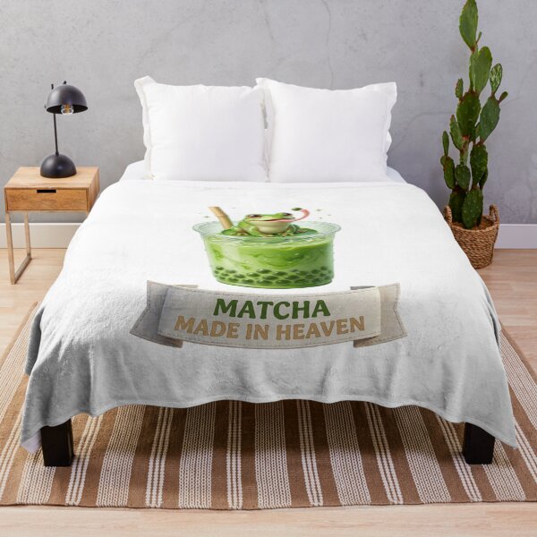 Item preview, Matcha Made In Heaven - Cute Frog Boba designed and sold by LaunchLabs26.