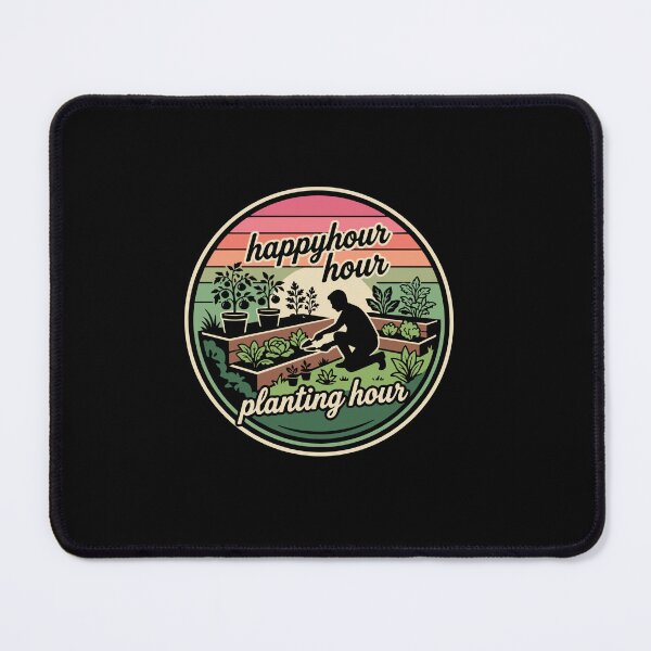 Item preview, Happy Hour Planting Hour Gardener Hobby Plant Lover designed and sold by PopStars1993.