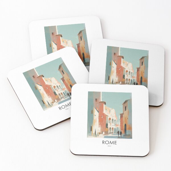 Item preview, Rome – Italy Street Scene Travel Print designed and sold by MarkedArtPrints.