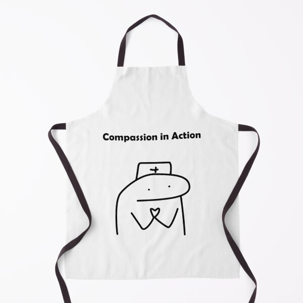 Item preview, Cute Compassion in Action Nurse Cartoon designed and sold by darkskinbender.