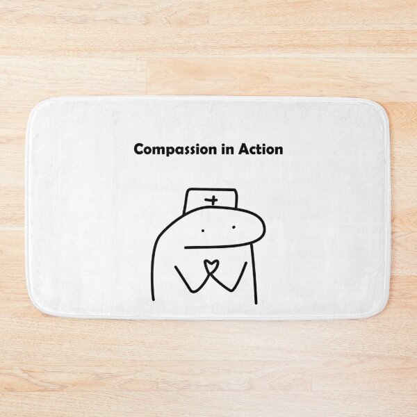 Item preview, Cute Compassion in Action Nurse Cartoon designed and sold by darkskinbender.