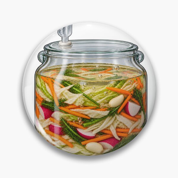Artikelvorschau, Hausfermentation im bunten Gemüseglas entworfen und verkauft von Philippa Shop.