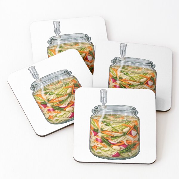 Item preview, Home Fermentation Bubbling Vegetable Crock designed and sold by Philippa Shop.