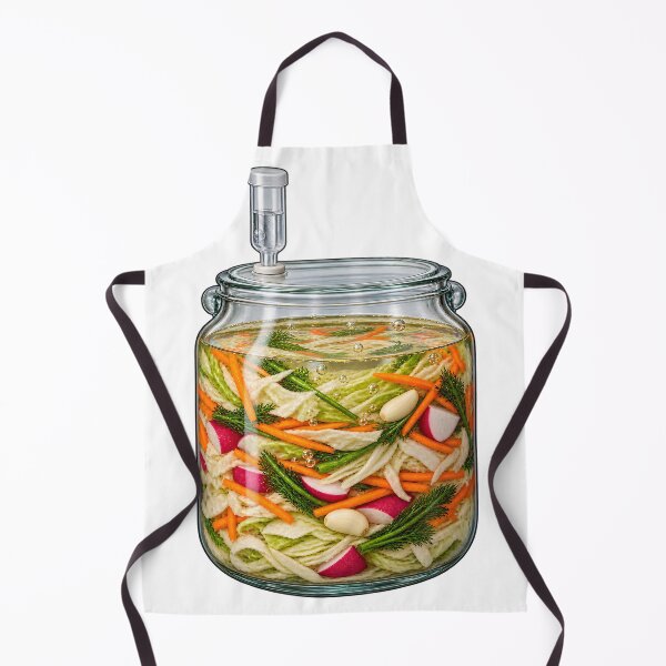 Item preview, Home Fermentation Bubbling Vegetable Crock designed and sold by Philippa Shop.