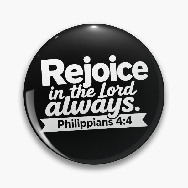 Item preview, Philippians 4:4 Rejoice in the Lord always designed and sold by plushism.