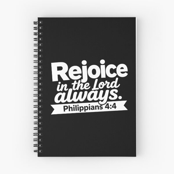 Item preview, Philippians 4:4 Rejoice in the Lord always designed and sold by plushism.
