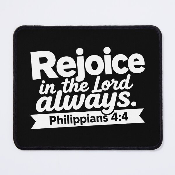 Item preview, Philippians 4:4 Rejoice in the Lord always designed and sold by plushism.