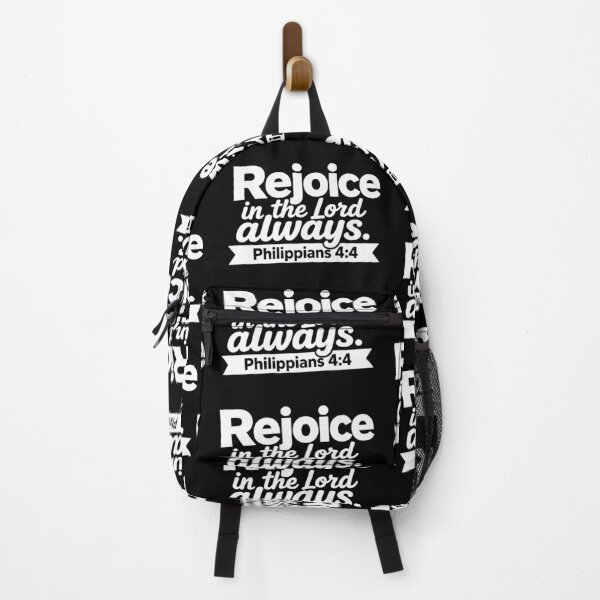 Item preview, Philippians 4:4 Rejoice in the Lord always designed and sold by plushism.