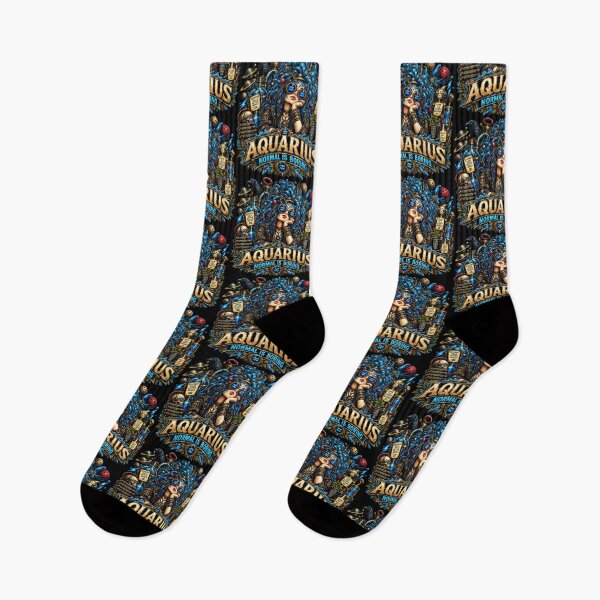 Item preview, Aquarius Gothic Rebel – Normal Is Boring designed and sold by TheInkRaven.