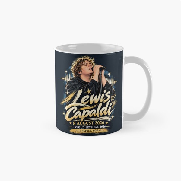 Item preview, Lewis Capaldi Untold Festival 8 August 2026 designed and sold by AndyGordon125.