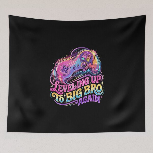 Item preview, Leveling Up To Big Bro Again Gamer Big Brother Announcement designed and sold by PopStars1993.