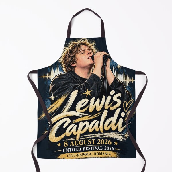 Item preview, Lewis Capaldi Untold Festival 8 August 2026 designed and sold by AndyGordon125.