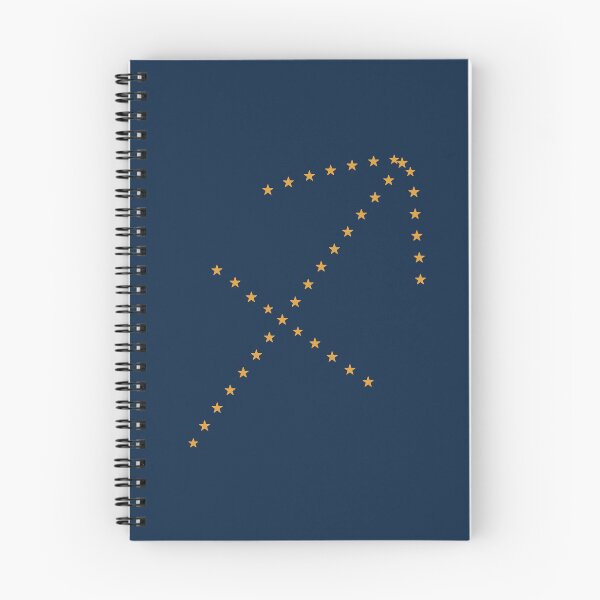 Item preview, Sagittarius Zodiac Symbol - Gold Stars on Navy designed and sold by iampaulmorris.