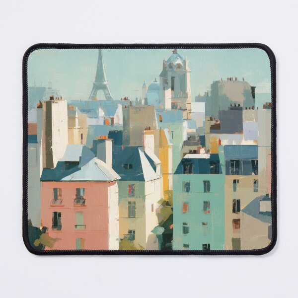 Item preview, Paris – France Street Scene Travel Print designed and sold by MarkedArtPrints.