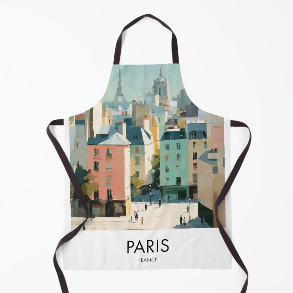Item preview, Paris – France Street Scene Travel Print designed and sold by MarkedArtPrints.