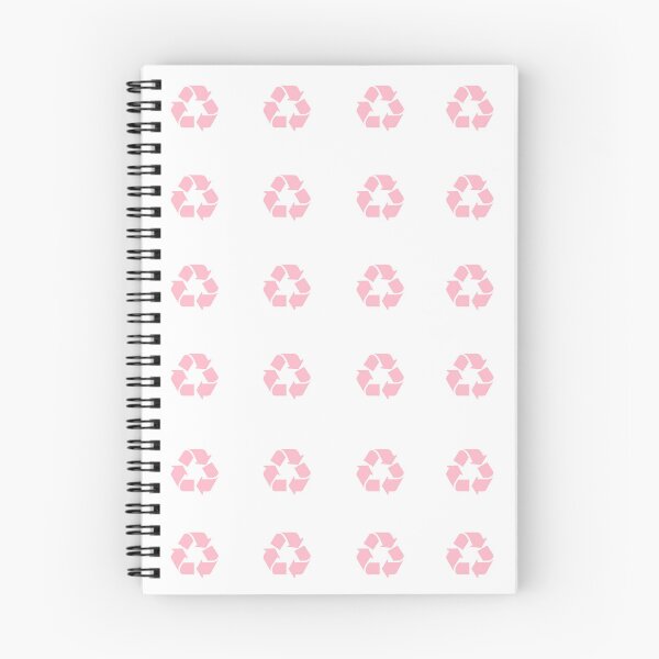 Item preview, Recycling Symbol Pastel Pink Sticker Pack/Sheet- Large Size designed and sold by SlimyFish.